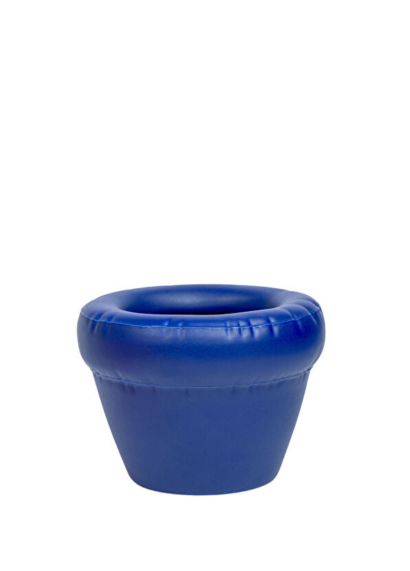 Pierre Indigo Matte Lacivert Seramik Saksı