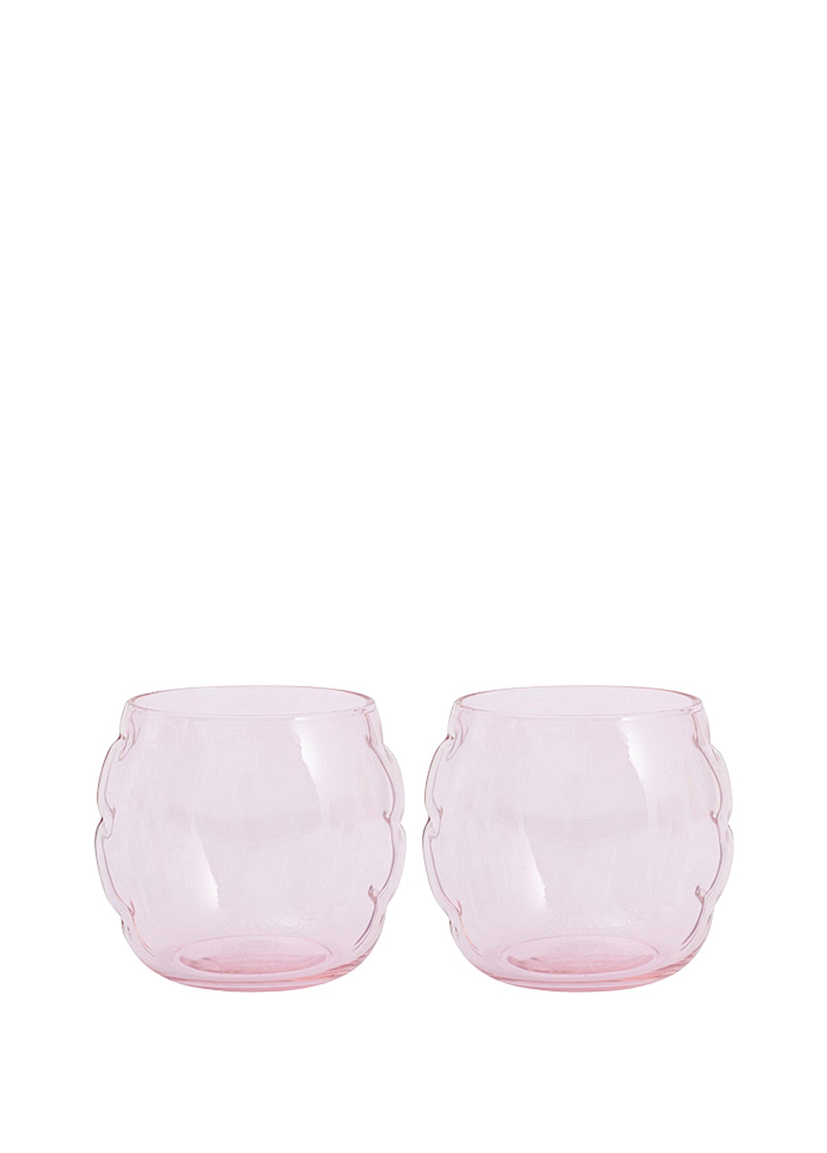 BOB Orchid Glass (set of 2)