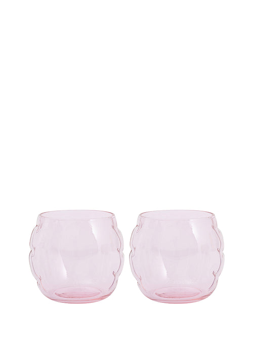 BOB Orchid Glass (set of 2)