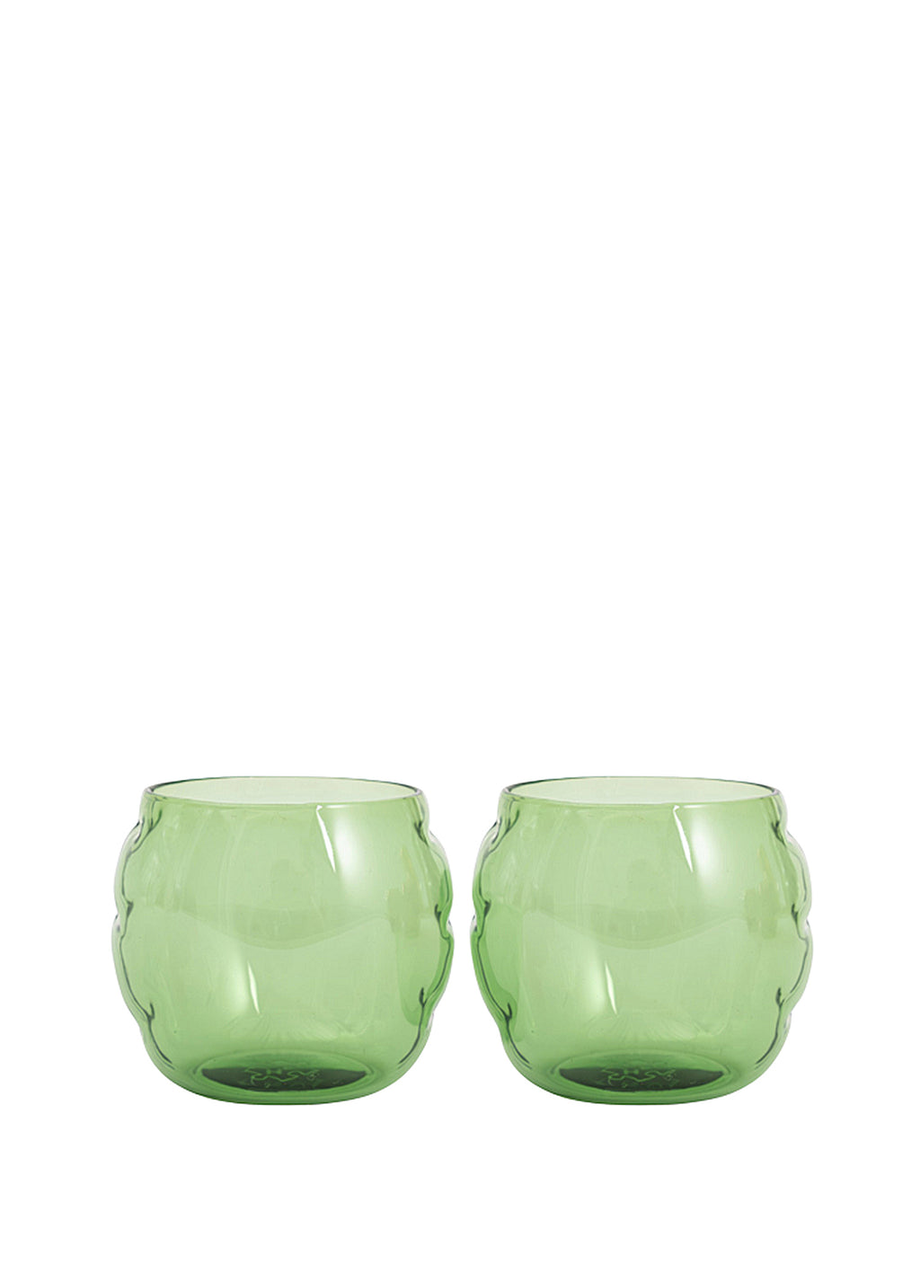 BOB Emerald Glass (set of 2)
