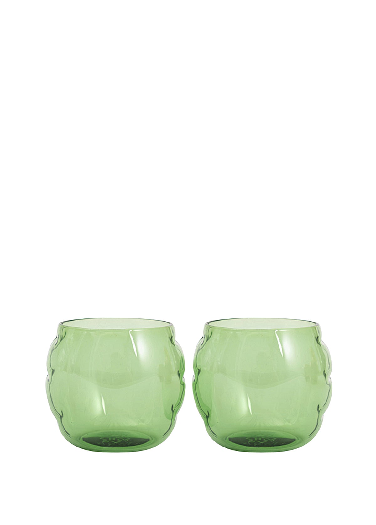 BOB Emerald Glass (set of 2)