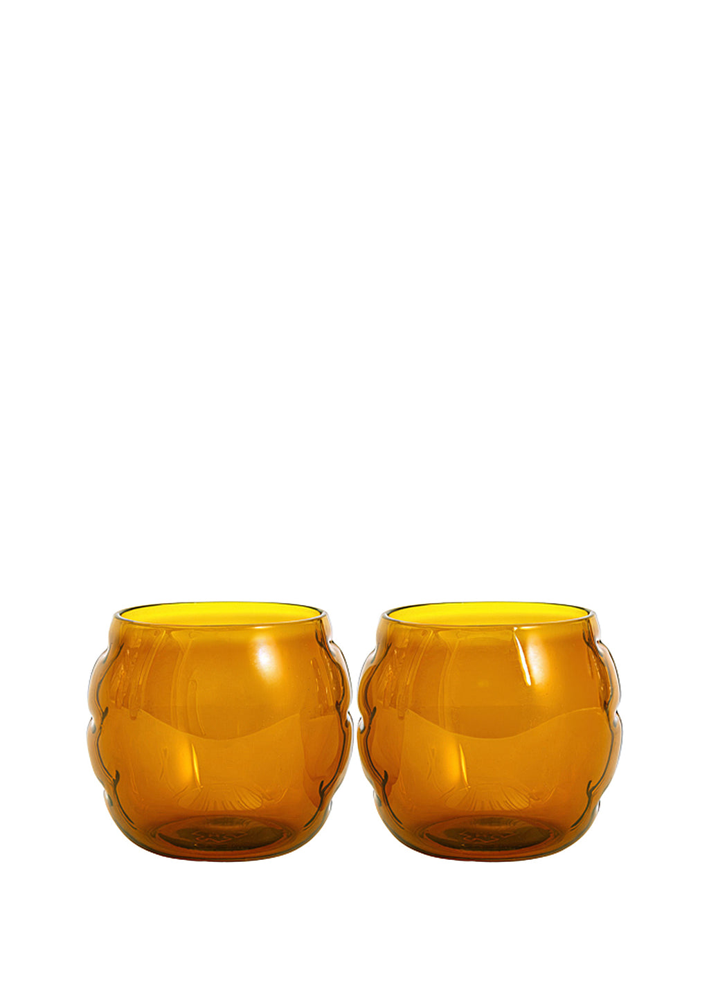 BOB Amber Glass (set of 2)