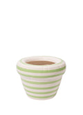 STRIPES 'PIERRE' Pistache