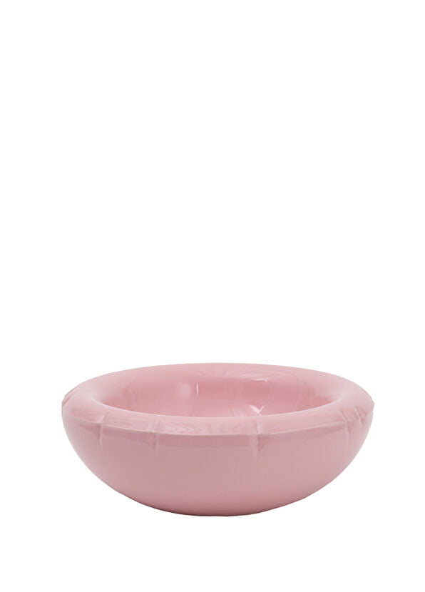 Mick Bubblegum Gloss Açık Pembe Seramik Kase 32 cm