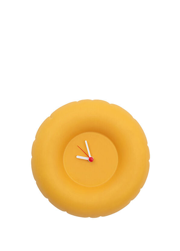 Holly Yolk Matte Sarı Duvar Saati