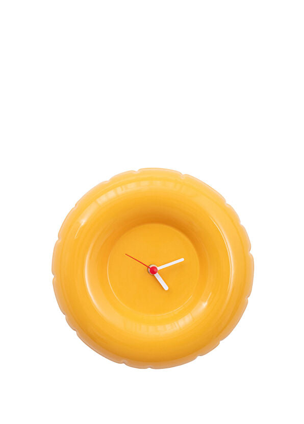 Holly Yolk Gloss Sarı Duvar Saati